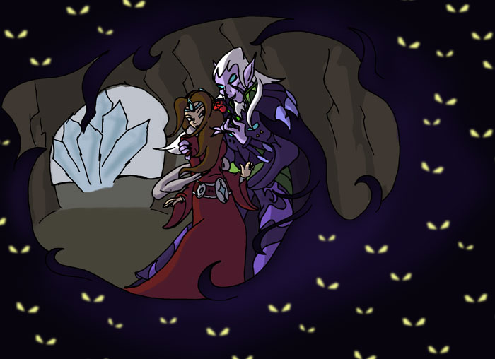 Guest Art Feature: Dragos & The Queen