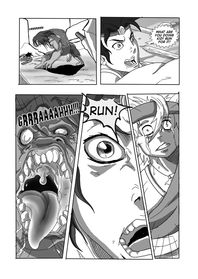 Issue 08, Page 11. Iriel in Trouble