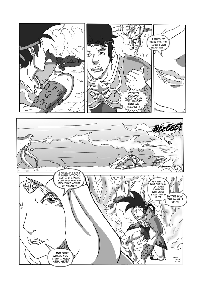 Issue 07, Page 26, Don't Raise your Head Yet!