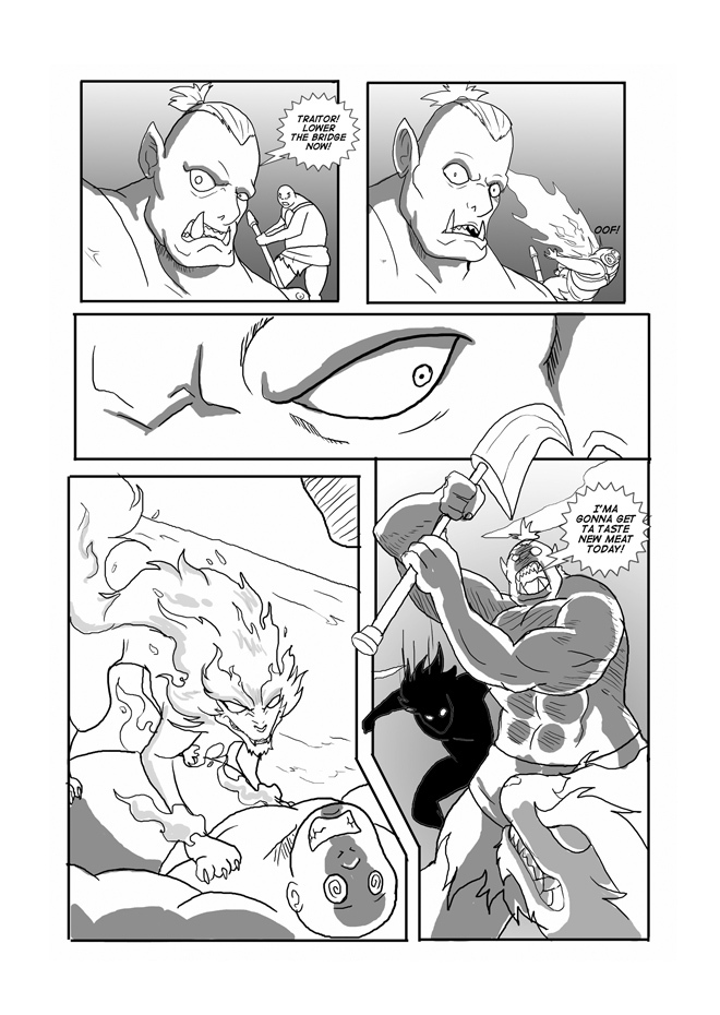 Issue 08, Page 30, The invasion Commences pt1