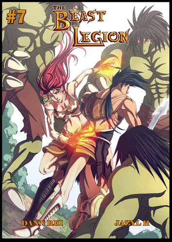 Beast Legion #7 Cover art